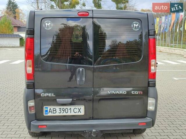 Чорний Опель Віваро, об'ємом двигуна 2 л та пробігом 277 тис. км за 7850 $, фото 6 на Automoto.ua