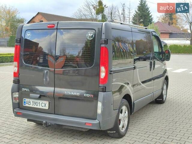 Чорний Опель Віваро, об'ємом двигуна 2 л та пробігом 277 тис. км за 7850 $, фото 10 на Automoto.ua
