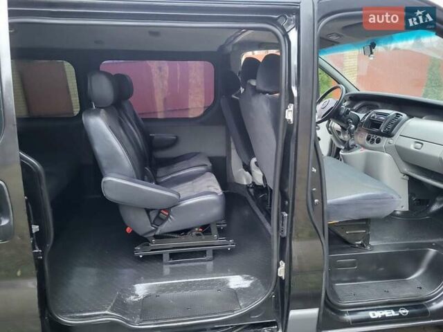 Чорний Опель Віваро, об'ємом двигуна 2 л та пробігом 241 тис. км за 9950 $, фото 78 на Automoto.ua