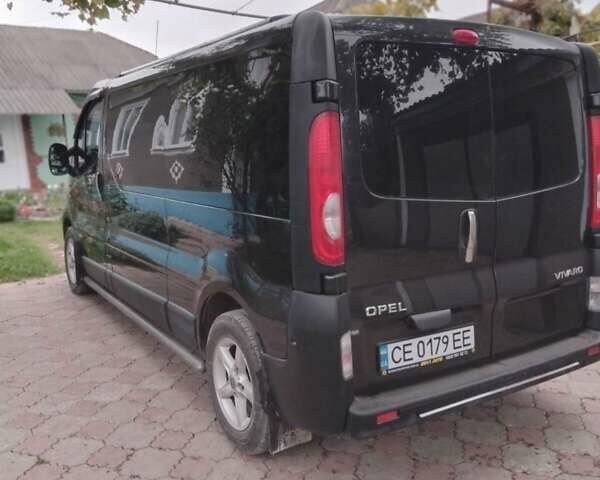 Черный Опель Виваро, объемом двигателя 2 л и пробегом 287 тыс. км за 10200 $, фото 3 на Automoto.ua