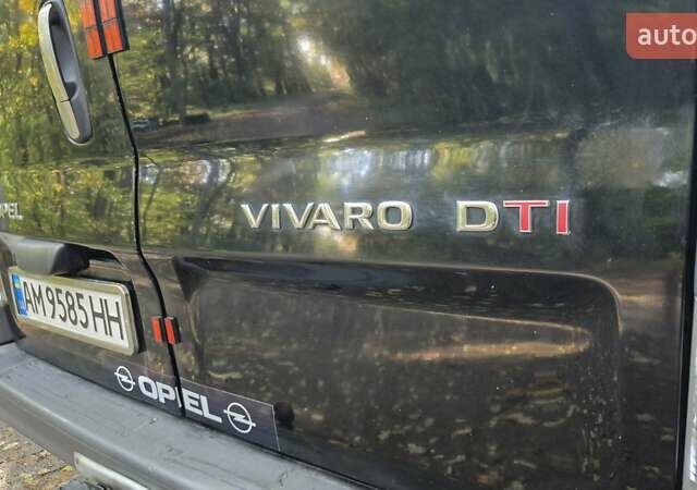 Чорний Опель Віваро, об'ємом двигуна 2 л та пробігом 305 тис. км за 8100 $, фото 29 на Automoto.ua