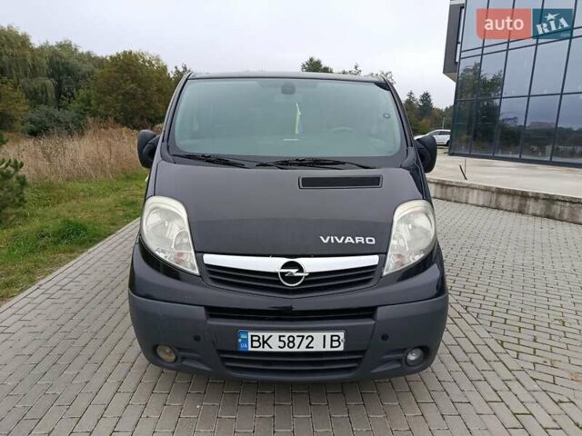 Черный Опель Виваро, объемом двигателя 2.5 л и пробегом 280 тыс. км за 9200 $, фото 8 на Automoto.ua