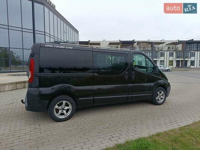 Черный Опель Виваро, объемом двигателя 2.5 л и пробегом 280 тыс. км за 9200 $, фото 3 на Automoto.ua