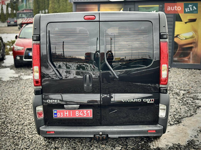 Черный Опель Виваро, объемом двигателя 2 л и пробегом 267 тыс. км за 14900 $, фото 15 на Automoto.ua