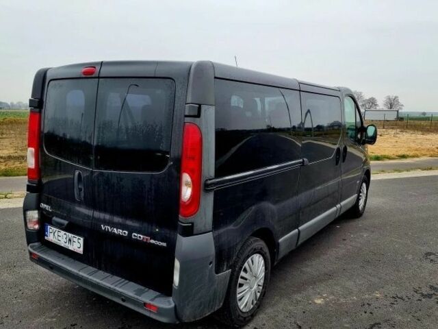 Чорний Опель Віваро, об'ємом двигуна 2 л та пробігом 201 тис. км за 8600 $, фото 7 на Automoto.ua