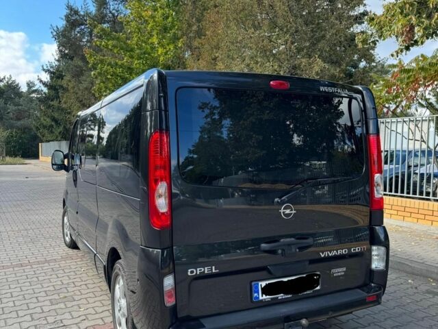 Чорний Опель Віваро, об'ємом двигуна 2 л та пробігом 166 тис. км за 8200 $, фото 15 на Automoto.ua