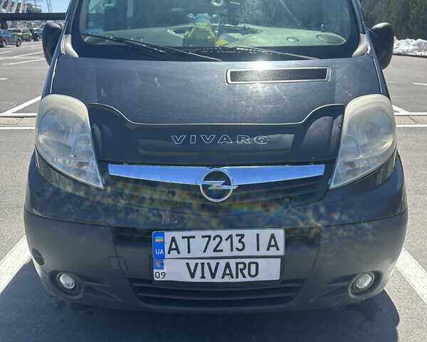 Черный Опель Виваро, объемом двигателя 2 л и пробегом 348 тыс. км за 13500 $, фото 58 на Automoto.ua