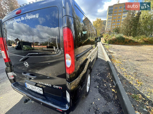 Черный Опель Виваро, объемом двигателя 2 л и пробегом 223 тыс. км за 16500 $, фото 2 на Automoto.ua