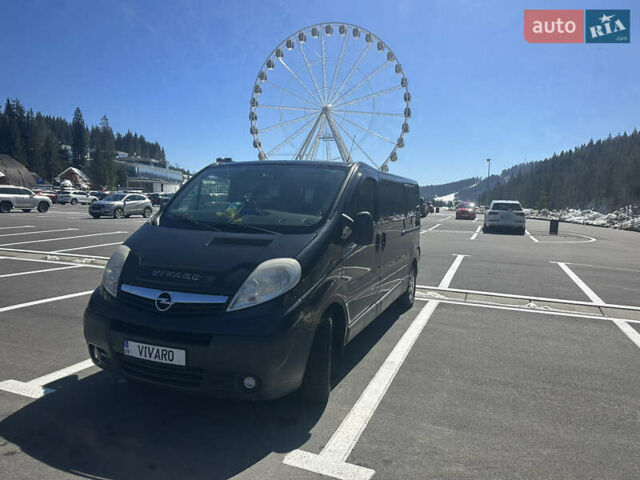 Черный Опель Виваро, объемом двигателя 2 л и пробегом 348 тыс. км за 13500 $, фото 6 на Automoto.ua
