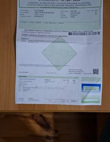 Чорний Опель Віваро, об'ємом двигуна 2 л та пробігом 247 тис. км за 15300 $, фото 23 на Automoto.ua