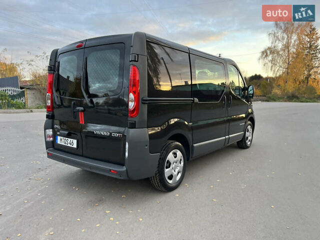 Черный Опель Виваро, объемом двигателя 2 л и пробегом 203 тыс. км за 15950 $, фото 7 на Automoto.ua