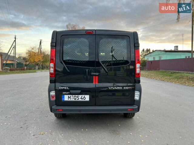 Черный Опель Виваро, объемом двигателя 2 л и пробегом 203 тыс. км за 15950 $, фото 6 на Automoto.ua