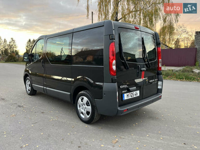 Черный Опель Виваро, объемом двигателя 2 л и пробегом 203 тыс. км за 15950 $, фото 5 на Automoto.ua
