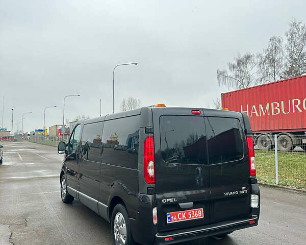 Чорний Опель Віваро, об'ємом двигуна 2 л та пробігом 238 тис. км за 15900 $, фото 6 на Automoto.ua
