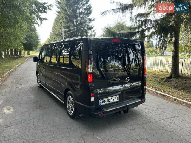 Черный Опель Виваро, объемом двигателя 1.6 л и пробегом 255 тыс. км за 16999 $, фото 14 на Automoto.ua