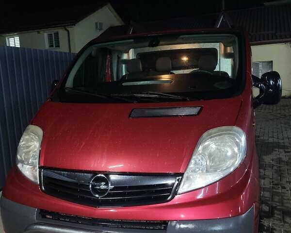 Червоний Опель Віваро, об'ємом двигуна 2.5 л та пробігом 377 тис. км за 7050 $, фото 16 на Automoto.ua