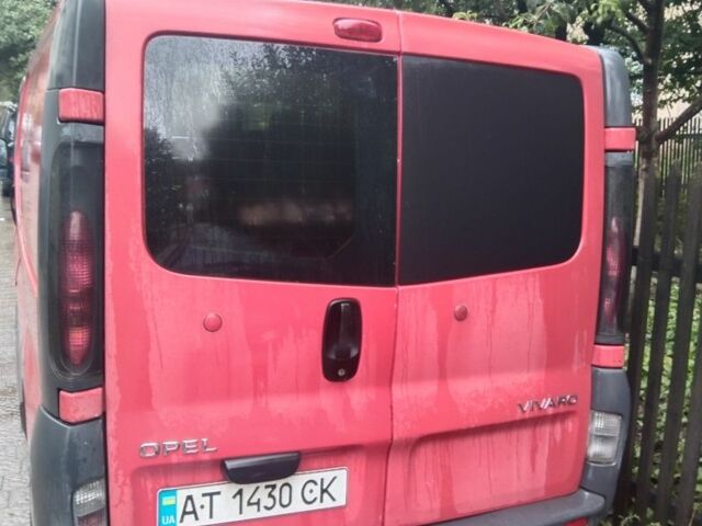 Красный Опель Виваро, объемом двигателя 1.9 л и пробегом 298 тыс. км за 4400 $, фото 22 на Automoto.ua