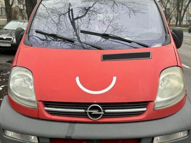 Красный Опель Виваро, объемом двигателя 2.5 л и пробегом 3 тыс. км за 3000 $, фото 4 на Automoto.ua
