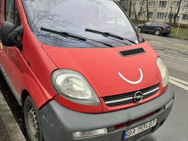 Красный Опель Виваро, объемом двигателя 2.5 л и пробегом 3 тыс. км за 3000 $, фото 6 на Automoto.ua
