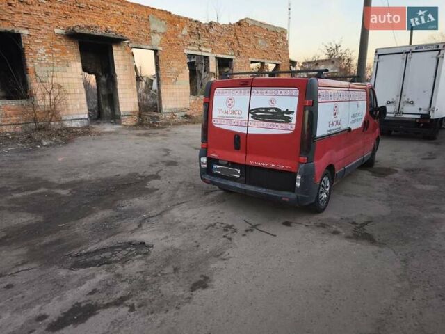 Красный Опель Виваро, объемом двигателя 1.9 л и пробегом 489 тыс. км за 5900 $, фото 2 на Automoto.ua