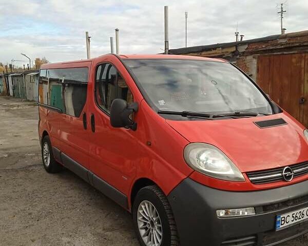 Червоний Опель Віваро, об'ємом двигуна 1.9 л та пробігом 430 тис. км за 6900 $, фото 6 на Automoto.ua