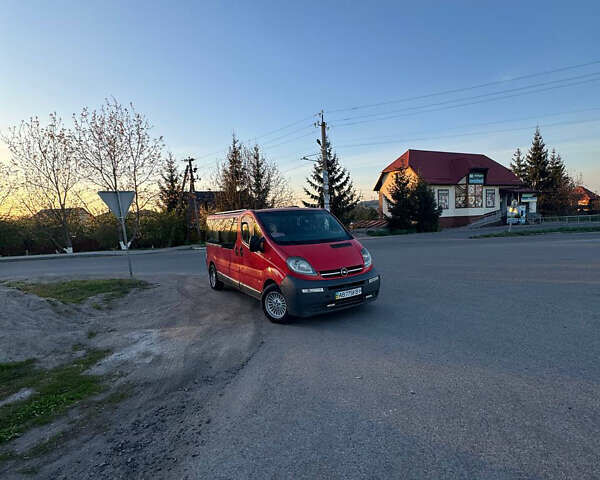 Красный Опель Виваро, объемом двигателя 1.9 л и пробегом 450 тыс. км за 7300 $, фото 7 на Automoto.ua