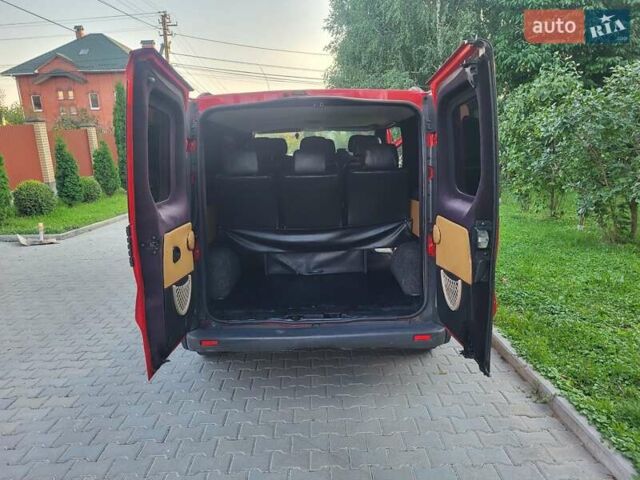 Червоний Опель Віваро, об'ємом двигуна 1.9 л та пробігом 262 тис. км за 7999 $, фото 60 на Automoto.ua