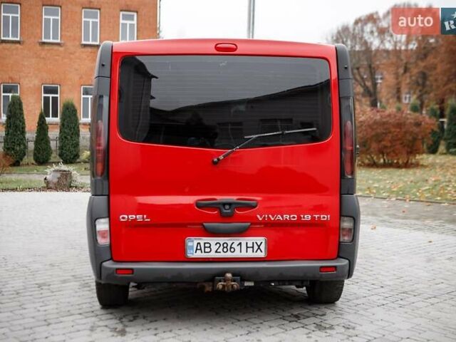 Червоний Опель Віваро, об'ємом двигуна 1.87 л та пробігом 400 тис. км за 8300 $, фото 6 на Automoto.ua