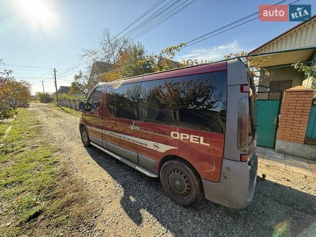 Красный Опель Виваро, объемом двигателя 1.87 л и пробегом 359 тыс. км за 7200 $, фото 12 на Automoto.ua