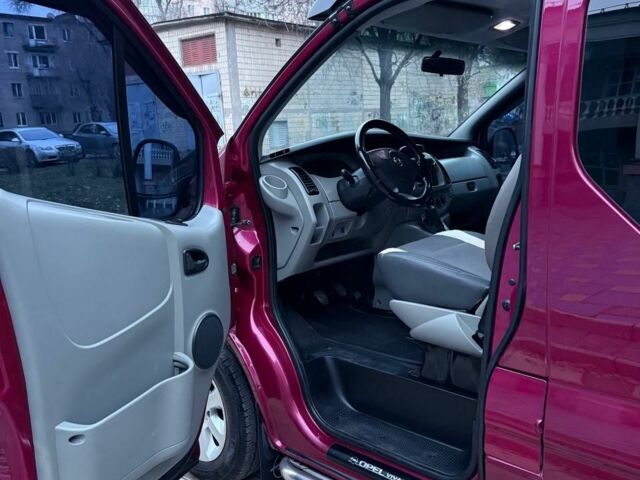 Червоний Опель Віваро, об'ємом двигуна 1.9 л та пробігом 310 тис. км за 8500 $, фото 17 на Automoto.ua