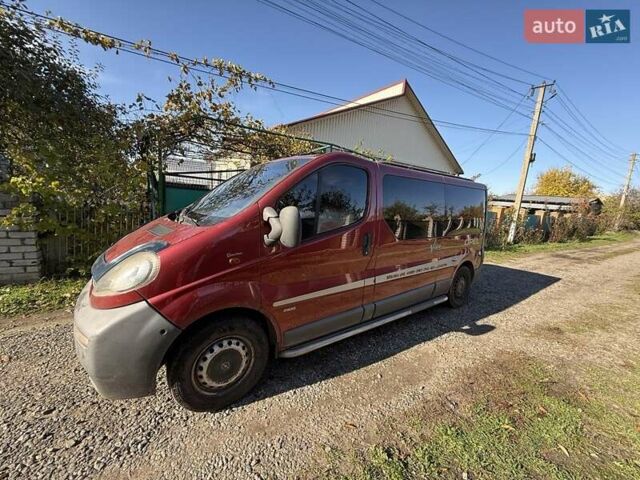 Красный Опель Виваро, объемом двигателя 1.87 л и пробегом 359 тыс. км за 7200 $, фото 8 на Automoto.ua