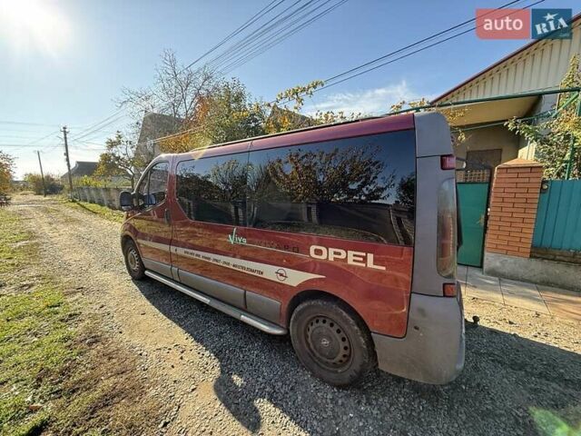 Красный Опель Виваро, объемом двигателя 1.87 л и пробегом 359 тыс. км за 7200 $, фото 1 на Automoto.ua