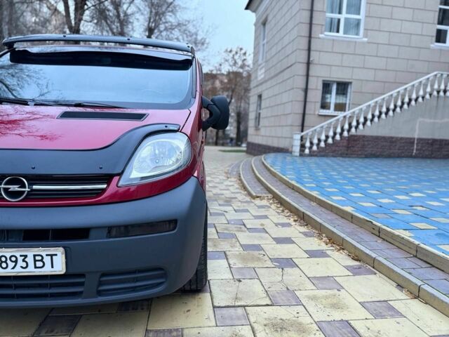 Червоний Опель Віваро, об'ємом двигуна 1.9 л та пробігом 310 тис. км за 8500 $, фото 15 на Automoto.ua