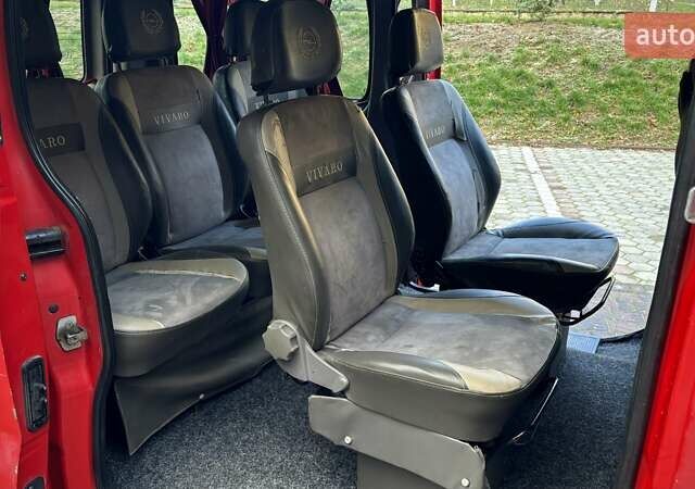 Красный Опель Виваро, объемом двигателя 2 л и пробегом 346 тыс. км за 8600 $, фото 44 на Automoto.ua