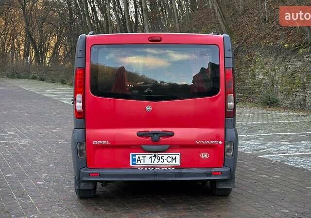 Красный Опель Виваро, объемом двигателя 2 л и пробегом 346 тыс. км за 8600 $, фото 11 на Automoto.ua