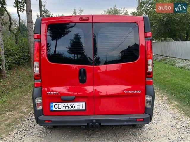 Червоний Опель Віваро, об'ємом двигуна 2 л та пробігом 378 тис. км за 8850 $, фото 5 на Automoto.ua