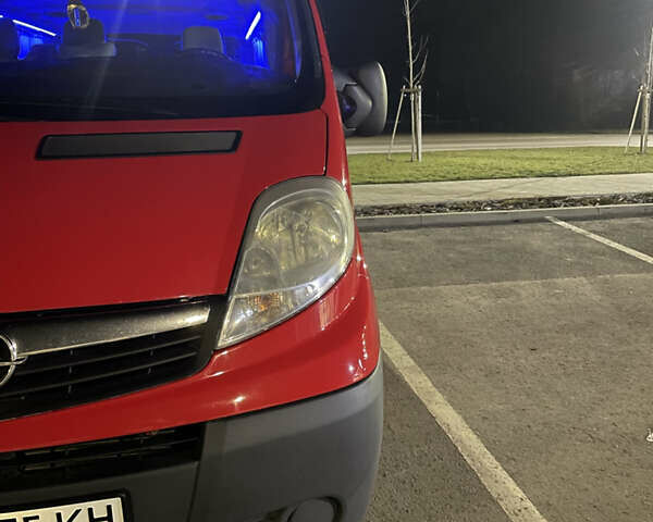 Красный Опель Виваро, объемом двигателя 2 л и пробегом 437 тыс. км за 11500 $, фото 1 на Automoto.ua