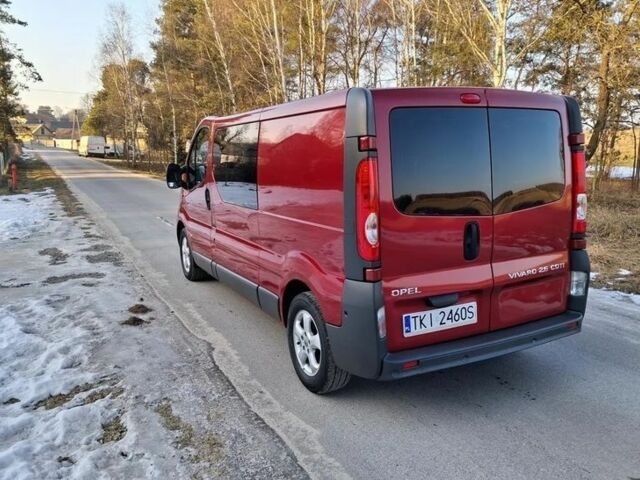 Червоний Опель Віваро, об'ємом двигуна 2.5 л та пробігом 278 тис. км за 7800 $, фото 6 на Automoto.ua