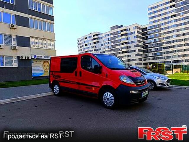 Опель Виваро 2002 в Подольск (Котовск) на Automoto.ua Красный Опель Виваро, объемом двигателя 1.9 л и пробегом 288 тыс. км за 6400 $, фото 7 на Automoto.ua