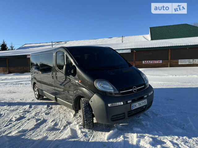 Чорний Опель Віваро пас., об'ємом двигуна 1.9 л та пробігом 254 тис. км за 8000 $, фото 21 на Automoto.ua