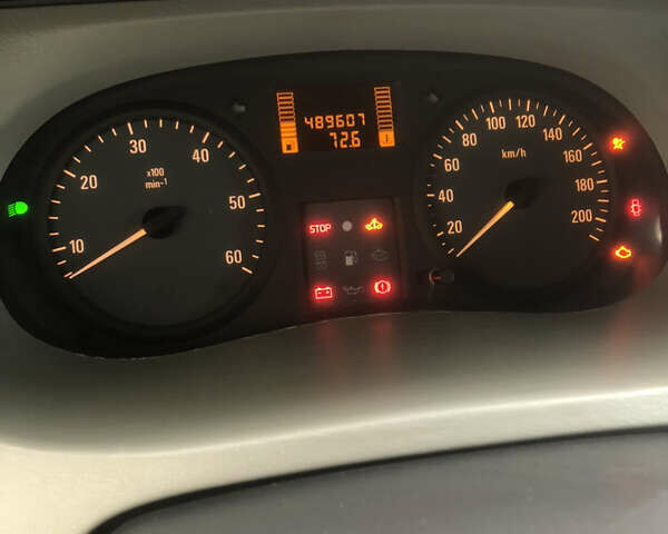 Красный Опель Виваро пасс., объемом двигателя 2 л и пробегом 485 тыс. км за 7700 $, фото 9 на Automoto.ua