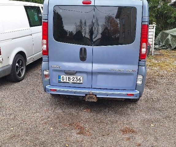 Синій Опель Віваро пас., об'ємом двигуна 2 л та пробігом 296 тис. км за 3950 $, фото 4 на Automoto.ua