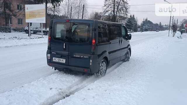 Синій Опель Віваро пас., об'ємом двигуна 0 л та пробігом 370 тис. км за 6300 $, фото 11 на Automoto.ua