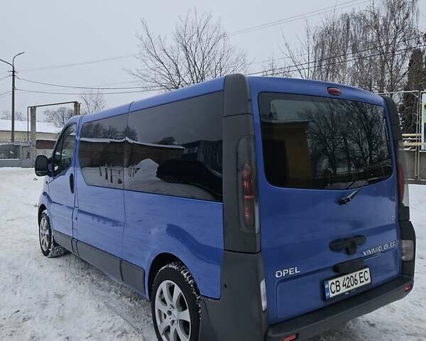 Синій Опель Віваро пас., об'ємом двигуна 1.87 л та пробігом 345 тис. км за 7900 $, фото 3 на Automoto.ua