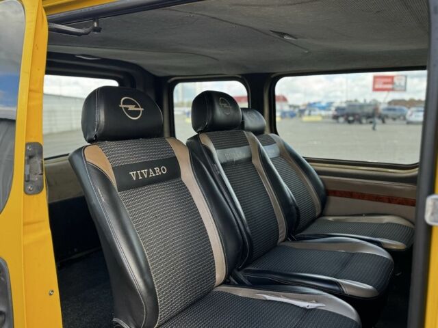 Желтый Опель Виваро, объемом двигателя 1.9 л и пробегом 233 тыс. км за 5100 $, фото 17 на Automoto.ua