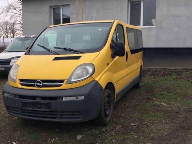 Жовтий Опель Віваро, об'ємом двигуна 0 л та пробігом 350 тис. км за 3599 $, фото 2 на Automoto.ua