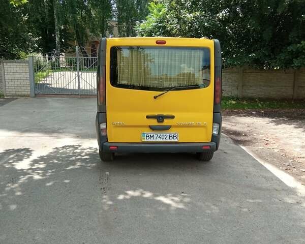 Жовтий Опель Віваро, об'ємом двигуна 1.9 л та пробігом 191 тис. км за 6300 $, фото 5 на Automoto.ua
