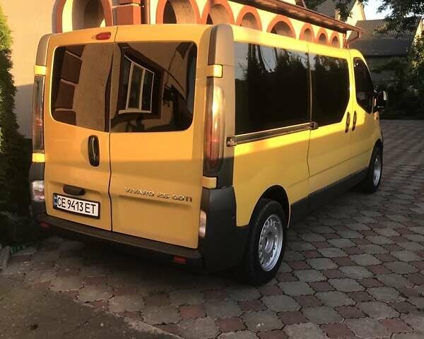 Жовтий Опель Віваро, об'ємом двигуна 2.46 л та пробігом 295 тис. км за 7500 $, фото 8 на Automoto.ua