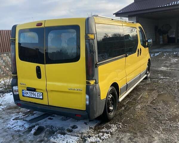 Жовтий Опель Віваро, об'ємом двигуна 1.9 л та пробігом 422 тис. км за 6500 $, фото 9 на Automoto.ua