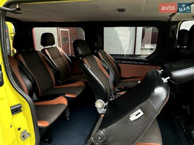 Жовтий Опель Віваро, об'ємом двигуна 2 л та пробігом 254 тис. км за 8900 $, фото 15 на Automoto.ua